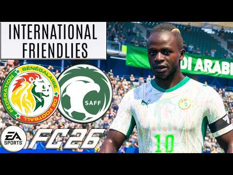 Sénégal vs Arabie Saoudite | Match Amical | 09 Juin 2026 | FC 26