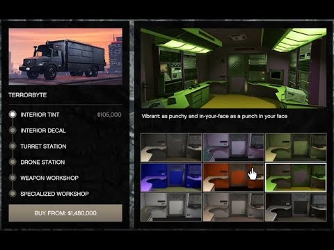 GTA 5 - DLC Vehicle Customization (TERRORBYTE) and Review