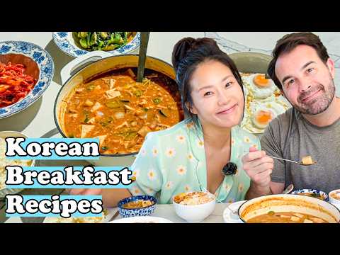 Delicious Korean Breakfast | Doenjang Jjigae, Fried Eggs, Everything Sauce Yangnyumjang & More!