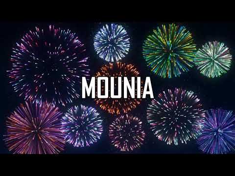 JOYEUX ANNIVERSAIRE MOUNIA