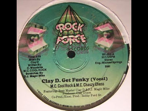 Old School Miami Bass  - Beatmaster Clay D - Get Funky (Instrumental)