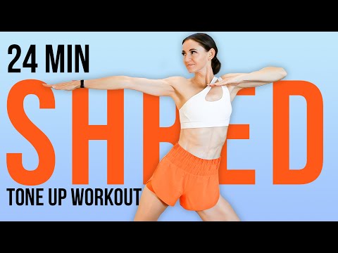 24 MIN TABATA TONE UP WORKOUT (ADVANCED) No Equipment, HIIT HOME WORKOUT Summer Shred