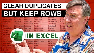 Excel Get Rid Of Duplicate Amounts, But Don