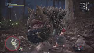 【MHW】ソマリの装備なしチャレンジ！ラドバルキン編