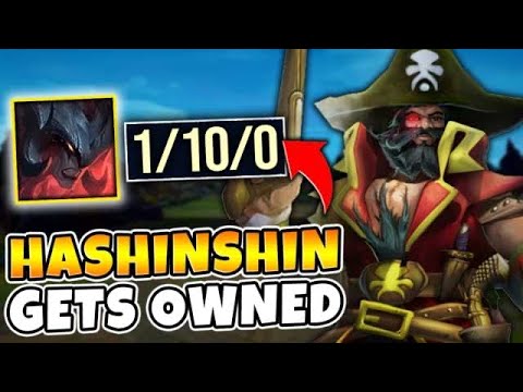 I MADE HASHINSHIN GO 1/10! Rank 1 Gangplank vs. THE SUPER TOP - League of Legends