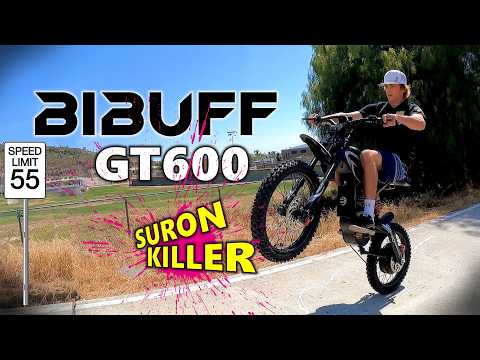 This E-Bike is a Rocketship With Mind Blowing Torque / 55MPH Bibuff GT600 Ebike Review