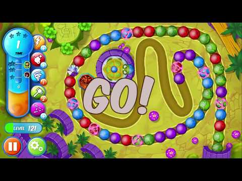 Woka Woka Marble Shooter level 121-125 - Game mini
