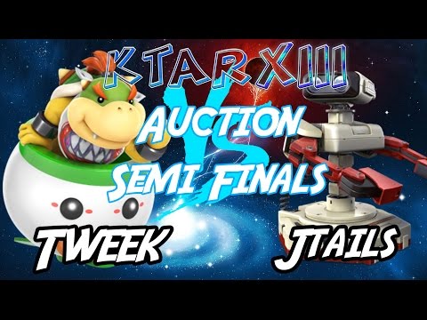 Tweek $50 (BowserJr) vs Jtails $25  (ROB) - KTAR XIII Auction Winners Semis