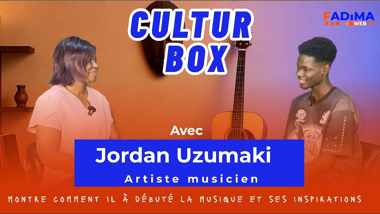 CulturBox : Jordan Uzumaki  est l'invité du jour. Il nous parle de son intégration dans la culture 