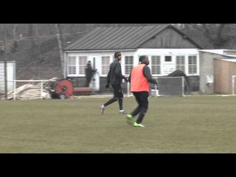 Mourad Satli avant le match RCSC - OHL