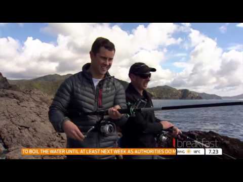 Heli-Fishing with Sam Wallace from Breakfast Show | Heletranz Helicopters