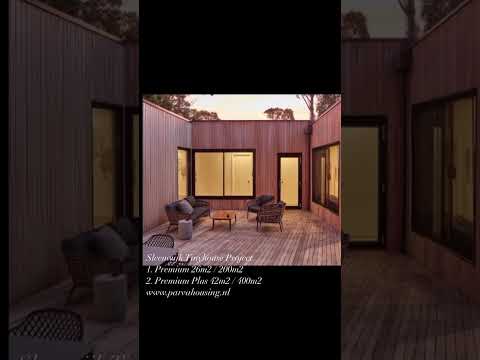 Sleeuwijk TINYhouse Project -1. Premium 26m2/200m2; 2.Premium Plus 42m2/400m2 - parvahousing.nl
