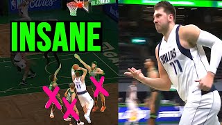 Who Even Does THIS?! Luka Doncic Is INSANE