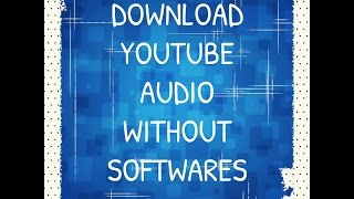 How to download music from youtube