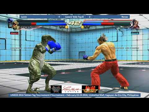 Tekken CDO LINKED 2016 04 Lenin(nin,lar,rog,ale) vs Renzo(law,pau,lar,dj)