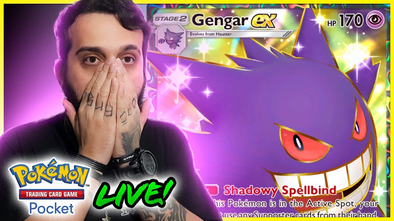 VAMOS TRAZER DE VOLTA O GENGAR no POKÉMON TCG POCKET!!!