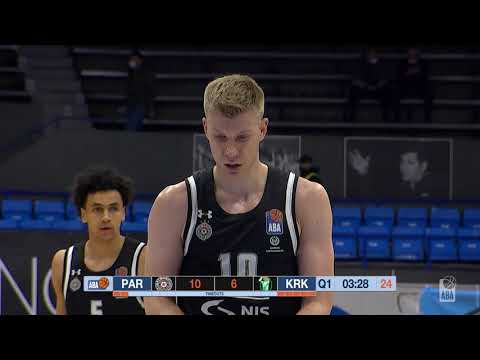 ABA Liga 2020/21, Round 24 match: Partizan NIS - Krka (3.4.2021)