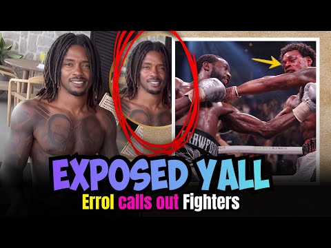 Errol Spence Jr RIPS Boxers USING HIS NAME, Only After the Crawford LOSS