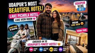 This Hotel Has the BEST View in Udaipur! 🤯 | Lake Pichola Hotel | Udaipur Vlog