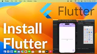 How to Install Flutter on Mac | Android Studio | Xcode Simulator ( M1/ M2/ M3) (2024)