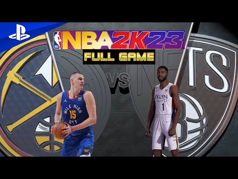 DENVER NUGGETS vs BROOKLYN NETS | NBA 2K23 Full Game Hall of Fame Simulation
