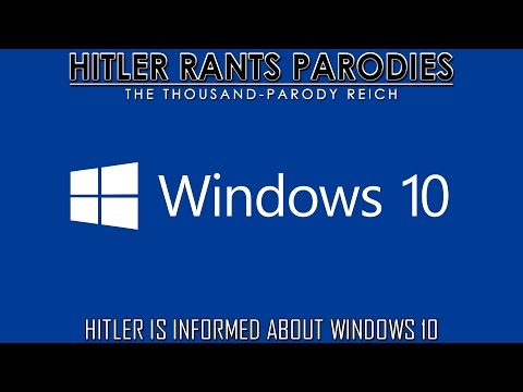 Hitler is informed about Windows 10
