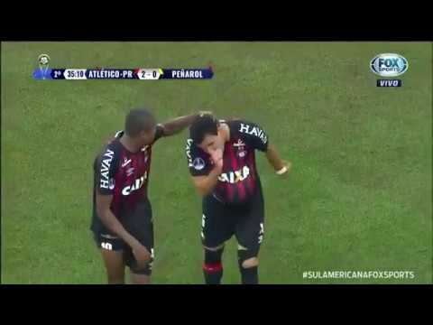 Atlético PR 2x0 Peñarol (HD) Melhores Momentos -Sul Americana  26/07/2018