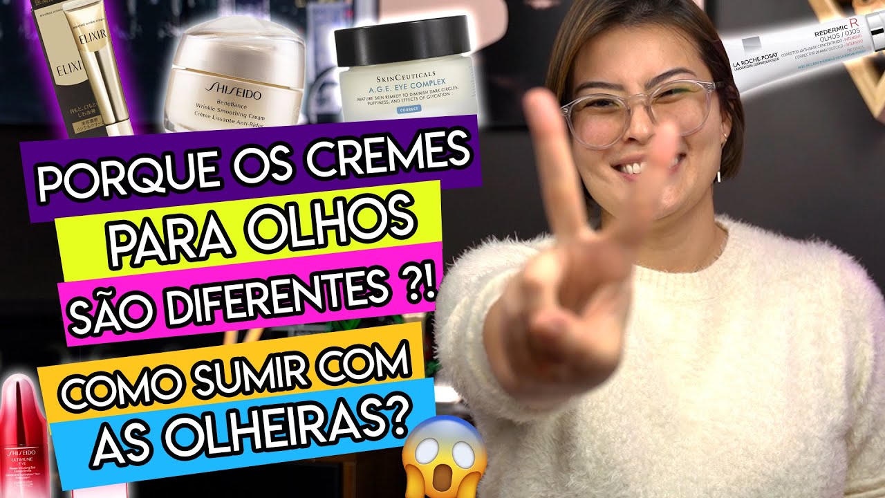 TOP 5 COSMÉTICOS PARA A ÁREA DOS OLHOS 🎉👁✨