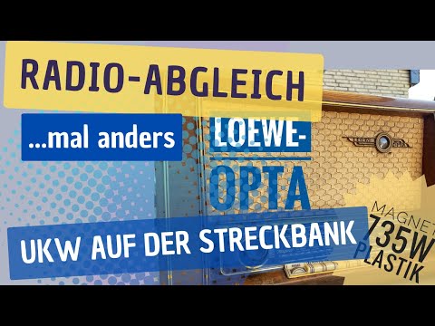UKW auf der Streckbank - Abgleich (Teil 3) mal anders