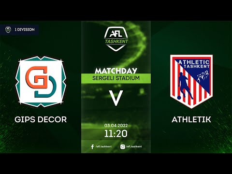 AFL 21-tur  1 div   GIPS DECOR -ATHLETIK