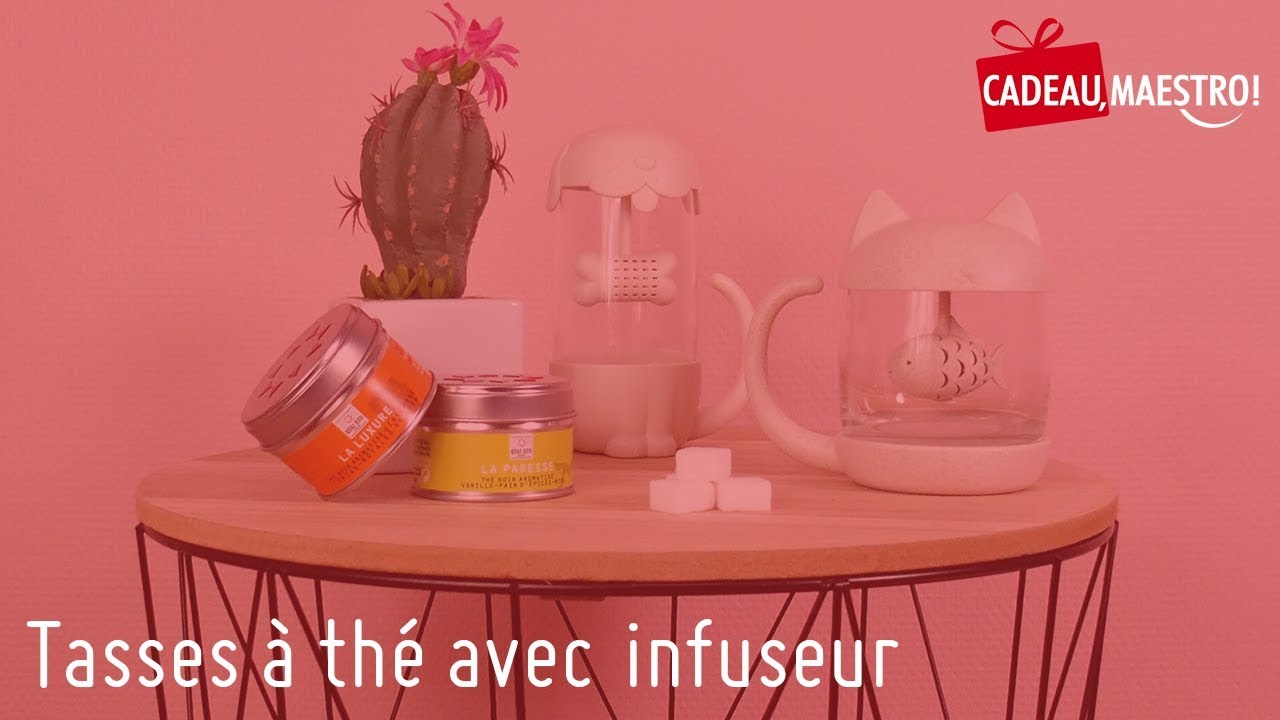 Tasses à thé avec infuseur