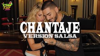 Shakira, Maluma - Chantaje (Versión Salsa) (Letra)