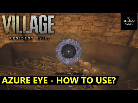 Azure Eye Resident Evil Village - How to Use? Sell or Keep?