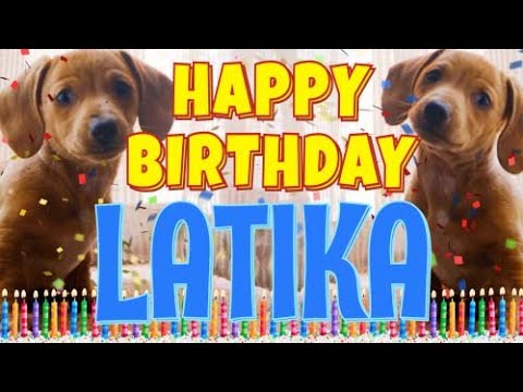 Happy Birthday Latika! ( Funny Talking Dogs ) What Is Free On My Birthday