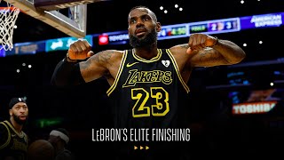 LeBron's Elite Finishing in Year 21 | Laker Film Room