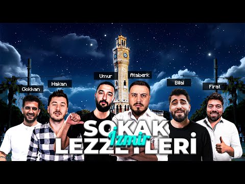 İZMİR GECE SOKAK LEZZETLERİ! | BİLAL HANCI, FIRAT SOBUTAY, HAKAN HEPCAN, GÖKHAN ÖNER