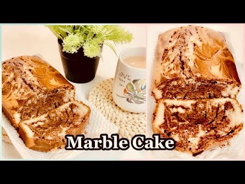 Marble Cake in Lock-Down | Super Moist Marble Cake | How to make a Marble Cake(Sobia in the Kitchen)