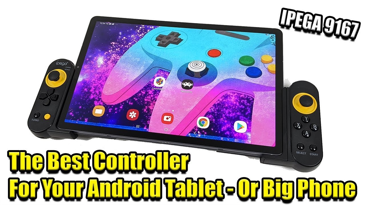 The Best Controller for An Android Tablet / iPad  - IPEGA 9167 Review
