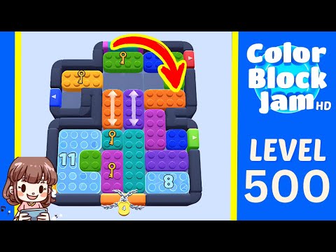 Color Block Jam Level 500 Guide
