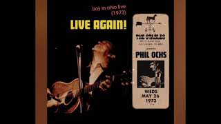 boy in ohio live (1973) by phil ochs