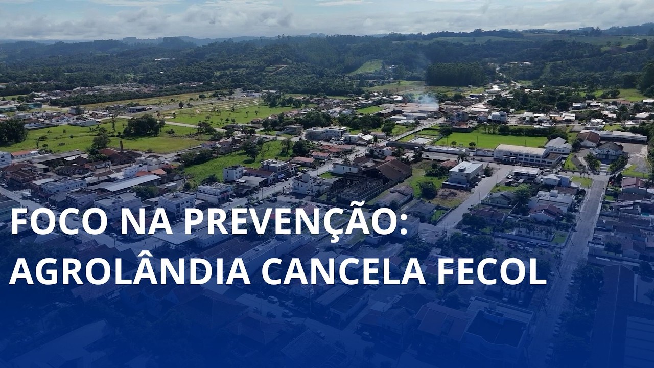 Agrolândia cancela festa do município para economia de recursos