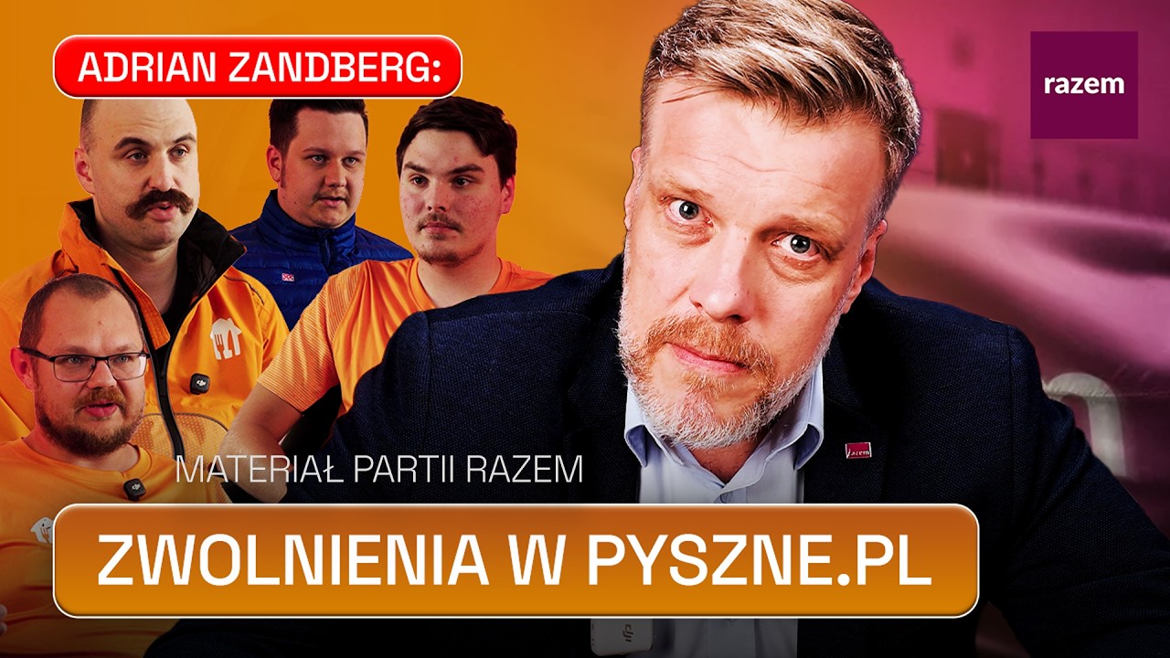 MASOWE ZWOLNIENIA W PYSZNE! DZIEMIANOWICZ-BĄK ZASPAŁA? ZANDBERG O SYTUACJI KURIERÓW (FILM RAZEM)