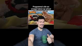 Programma’s die we vroeger keken op school 😌📺