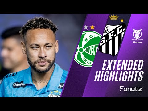 Juventude vs Santos 0-3 | Game Highlights | #Brasileirao2025