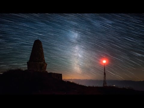4K Timelapse / Zeitraffer vom Grünten i. Allgäu - Milchstraße