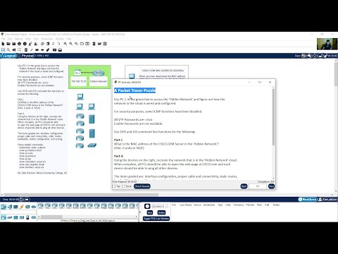 CCNA 3 v7 ENSA - A Packet Tracer Puzzle