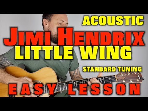 Little Wing Jimi Hendrix Guitar Lesson (EASY SING AND PLAY)