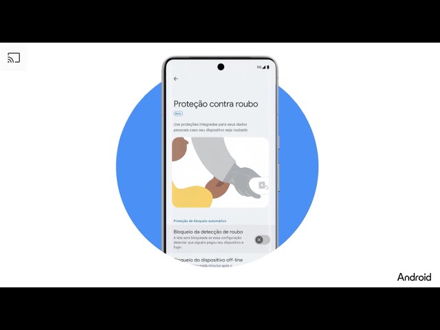 Proteção contra roubo Android