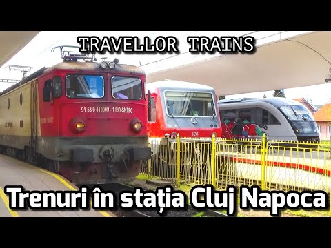 Trenuri în stația Cluj-Napoca