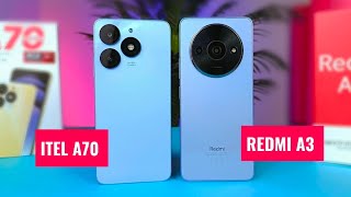 Itel A70 vs Redmi A3 - Which One is Better